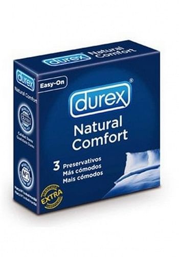 Durex natural comfort 3 uds