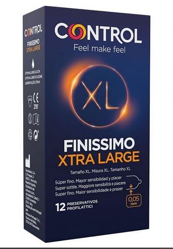 Control finissimo XL 12 uds