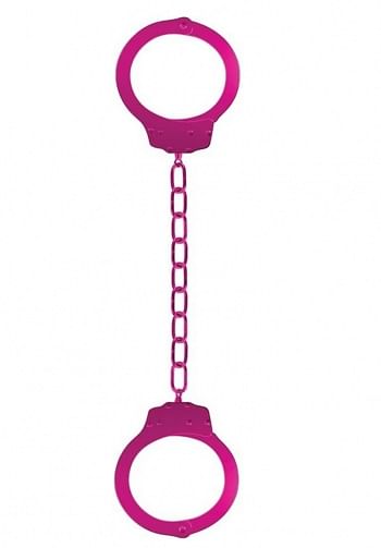Foto mediana Esposas para los tobillos metal ankle cuffs rosa