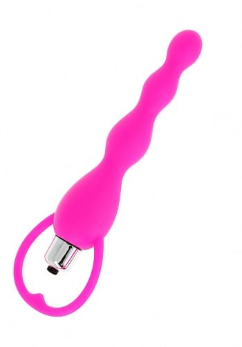 Foto mediana Estimulador anal con vibracion rosa