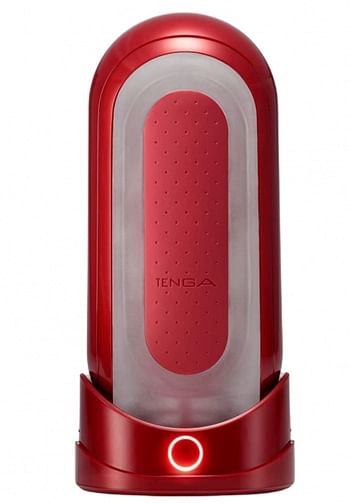 Foto mediana Tenga flip 0 (zero) con calentador rojo