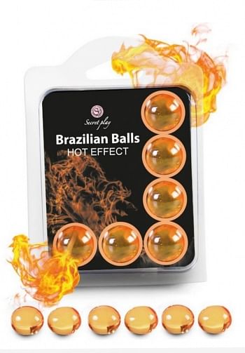 Set 6 brazilian balls efecto c