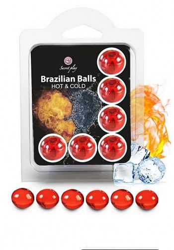 Set 6 brazilian balls efecto f