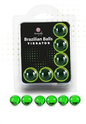 Set 6 brazilian balls efecto v