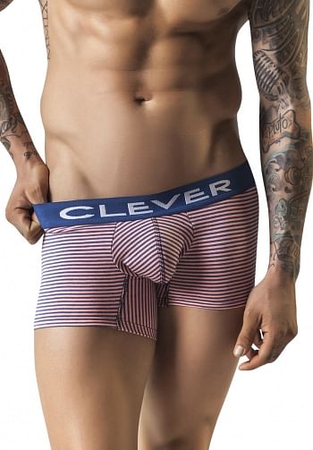 Navy clever boxer coral