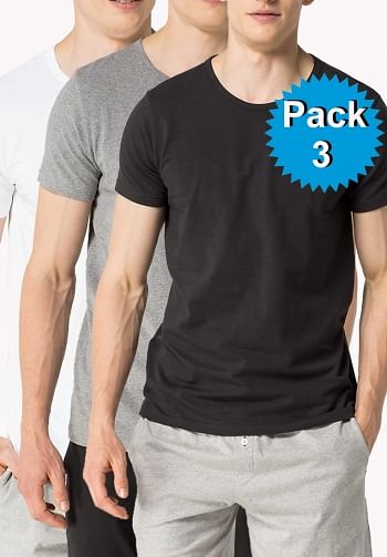 Pack 3 camisetas cotton