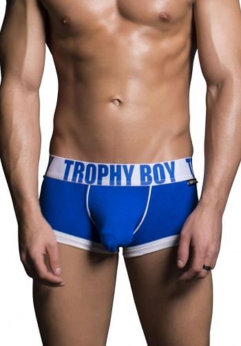 Foto mediana Trophy boy boxer azul