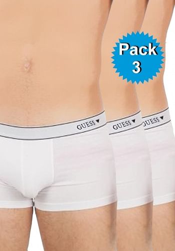 Pack 3 boxer stretch cotton bl