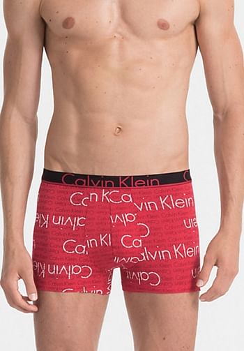 Boxer rojo logos Calvin Klein