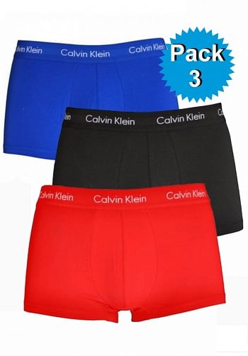 Pack 3 boxers cortos colores