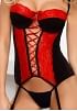 Foto pequeña 2 Tiffany corset rojo y negro