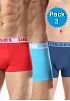 Foto pequeña Pack 3 boxer fresh and bright azules y rojo
