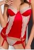 Foto pequeña 2 Loraine corset rojo