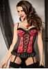 Foto pequeña Rumba corset negro y rojo
